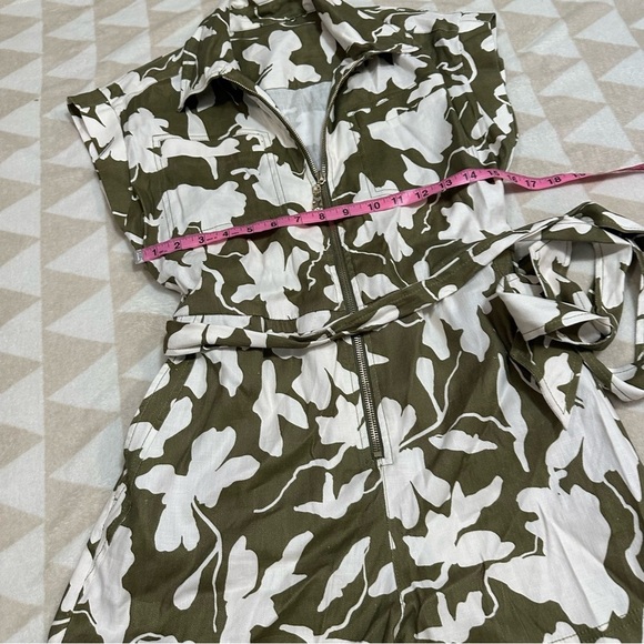 Tanya Taylor skye romper green floral - Picture 6 of 6